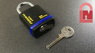 Adapta J 40 Lock in a Federal 406HE Padlock Body Pick and Gut