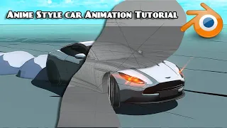 Anime Car Animation in Blender | Tutorial |CGDASH