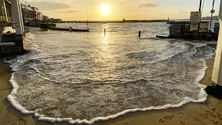 Sprintide in St Ives Harbour - March 2020