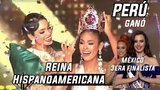 Arlette Rujel de Perú ganó Reina Hispanoamericana, México es tercera finalista