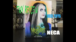 NEW NECA THE MUNSTERS ULTIMATE LILY MUNSTER " SHERI MOON ZOMBIE " UNBOXING AND REVIEW . #THEMUNSTERS