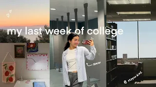 my last week of college vlog | senior at Pepperdine