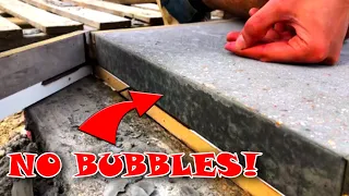 The PERFECT Concrete Countertop FORMULA!!