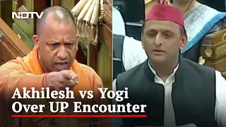 Akhilesh Yadav vs Yogi Adityanath In Assembly Over UP Encounter (Aired: Feb 2023)