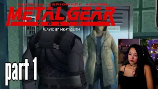 First Playthrough | Metal Gear Solid | Part 1 | Let's Play w/ imkataclysm