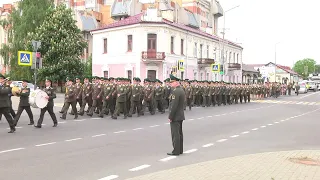 Как отпраздновали День пограничника в Пинске