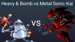 Knuckles Chaotix - Heavy and Bomb vs Final Boss