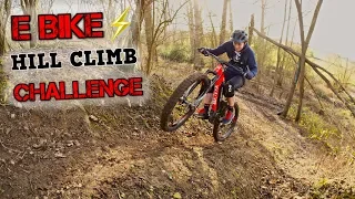 E BIKE hill climb challenge// What can a eMTB climb?