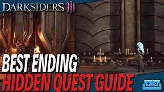 DARKSIDERS 3 | BEST ENDING, SECRET QUEST GUIDE