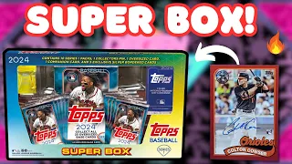 STICKY SITUATION! 2024 Topps Series 1 SUPER Box Review!