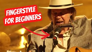 Learn Heart of Gold by Neil Young | Easy Fingerstyle Tab for Beginners