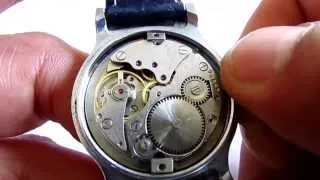 Pobeda vintage soviet men's wristwatch