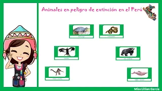 Animales en peligro de extinción en el Perú.