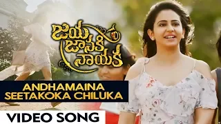 Jaya Janaki Nayaka | Andhamaina Seetakoka Chiluka Video Song | Bellamkonda Sai Srinivas, Rakul Preet