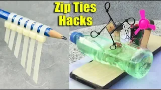 Top 14 Awesome Life Hacks With Zip Ties DIY at Home