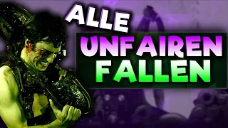 Alle unfairen Saw-Fallen