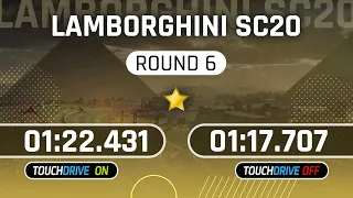 Asphalt 9 - LAMBORGHINI SC20 Grand Prix Round 6 - 1⭐ Touchdrive & Manual Laps - THOUSAND MINARETS
