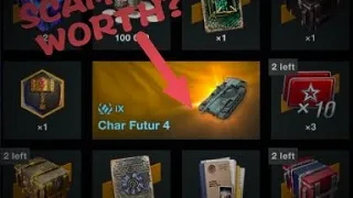 The Char Futur 4 lucky draw #wotblitz