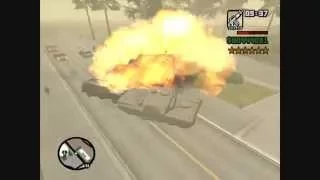 GTA San Andreas: 6 Star Wanted Level Escape + Epic Stunt