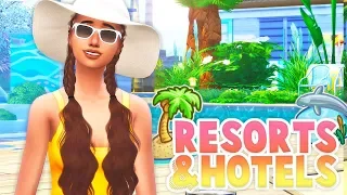 OWN OR VISIT RESORTS & HOTELS!🌞🏨 // RESORTS & HOTELS MOD REVIEW | THE SIMS 4