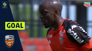 Goal Yoane WISSA (44' pen - FC LORIENT) FC LORIENT - ANGERS SCO (2-0) 20/21