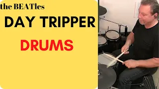 How to drum: Day Tripper -  The Beatles -  DRUMS