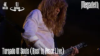 Megadeth - Tornado Of Souls (Rust In Peace Live) [5.1 Surround / 4K Remastered]