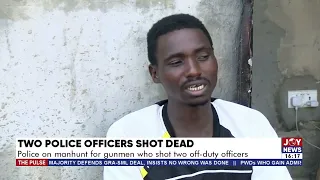 Police are on a manhunt for Gunmen who shot two off-duty officers| The Pulse (3-5-24)