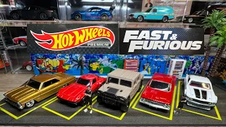 Unboxing Hot wheels Premium Fast & Furious Chevy Corvette Hummer Impala Mustang