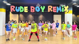 RUDE BOY (KLEAN REMIX) - RIHANNA | ZUMBA | FITNESS | DANCE | RUDE BOY REMIX | JayFitDance0011