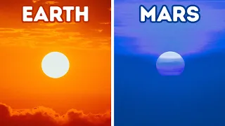 Why Sunsets Are Blue on Mars