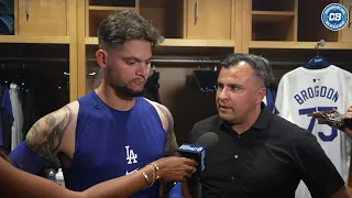 Dodgers postgame: Andy Pages says first career home run was exciting and 'very special'