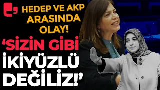 HEDEP-AKP ARASINDA TARTIŞMA! Meral Danış Beştaş'tan Özlem Zengin'e sert sözler!