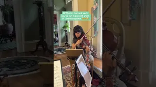 Nothing so satisfying as playing perfectly together in a string quartet 🤩