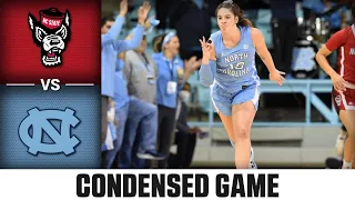 NC State vs. North Carolina Condensed Game | 2022-23 ACC Women’s Basketball