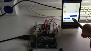Arduino nRF8001 BLE iOS