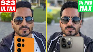 Samsung S23 ULTRA VS iPhone 14 Pro Max Camera Comparison