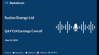 Suzlon Energy Ltd Q4 FY2023-24 Earnings Conference Call