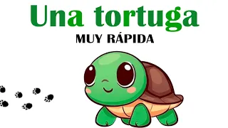 Una tortuga rápida - Cuentos cortos para niños