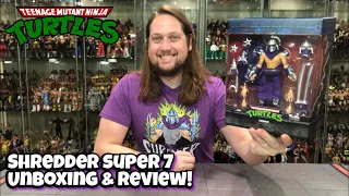 Shredder Teenage Mutant Ninja Turtles Super 7 Ultimate Unboxing & Review!