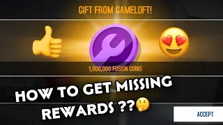 Asphalt 8, How To Get Your Missing Rewards Must Watch👍😍😛