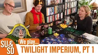 Twilight Imperium, Part 1 - Shut Up & Sit Down Playthrough!
