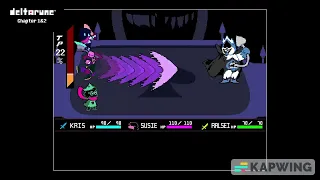 Deltarune Chaos King speedrun WR (1:43)