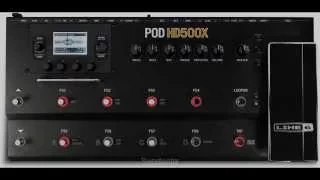 POD HD500X vs POD HD500