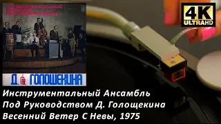 Инструментальный Ансамбль Д. Голощекина - Весенний Ветер С Невы, 1975 Vinyl video 4K, 24bit/96kHz