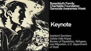 Genocide Awareness Week 2023 Keynote