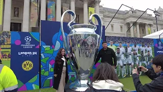 CHAMPIONS LEAGUE FINAL 2024 🌟 Real Madrid vs Borussia Dortmund | UEFA Champions Festival London Walk