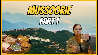 What I Ate in Mussoorie | Day 1 | Mussoorie food tour | Pahadi Thali | Mall road