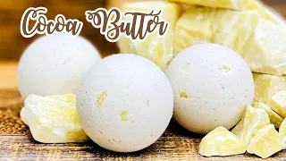 Cocoa Butter Bath Bombs Are The Perfect Way To Pamper Your Skin!