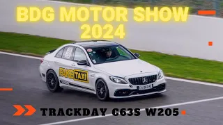 BDG Motor Show 2024 VLOG trackday C63S